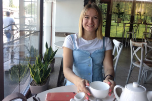 Мила Киселица, директор черниговского театра теней