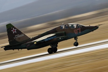 У Росії розбився штурмовик Су-25