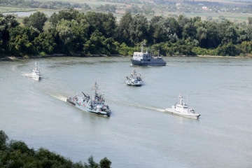 На Дунае стартовали украинские-румынские флотские учения Riverine-2019