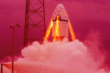 SpaceX опублікувала кадри випробувань нового Crew Dragon