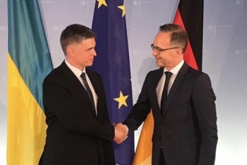 Prystaiko and Maas discuss preparations for Normandy summit