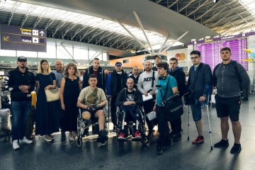 З Латвії після реабілітації повернулися 14 українських воїнів