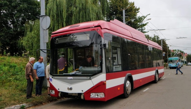 Франківськ отримав перші білоруські тролейбуси, придбані за кошти ЄБРР