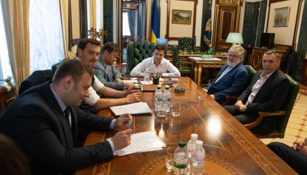 Zelensky meets with Kolomoisky to discuss business, energy