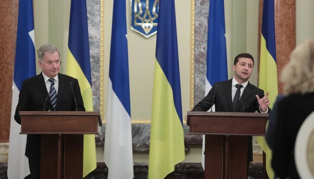 Ukraine to increase military cooperation with Finland - Zelensky