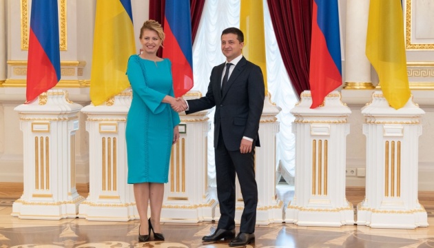 Zuzana Čaputová, Présidente de la République slovaque, est en visite officielle en Ukraine (vidéo, photos)