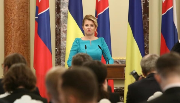 スロバキアはミンスク諸合意履行まで対露制裁を支持する＝チャプトヴァー大統領