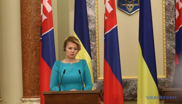 Slovakia supports sanctions against Russia until implementation of Minsk agreements – Caputova