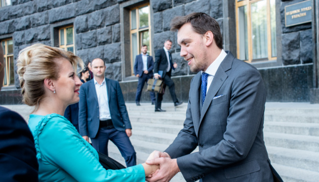 Čaputová: Eslovaquia apoya la posición de Ucrania sobre el Nord Stream 2 (Fotos)