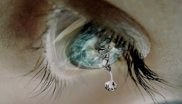 Як виглядають сльози під мікроскопом 