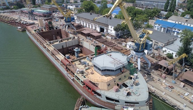 У Миколаєві ввели в експлуатацію найбільше судно України NIBULON MAХ