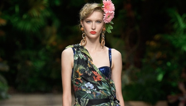 Ukrainische Models bei Modewoche in Mailand