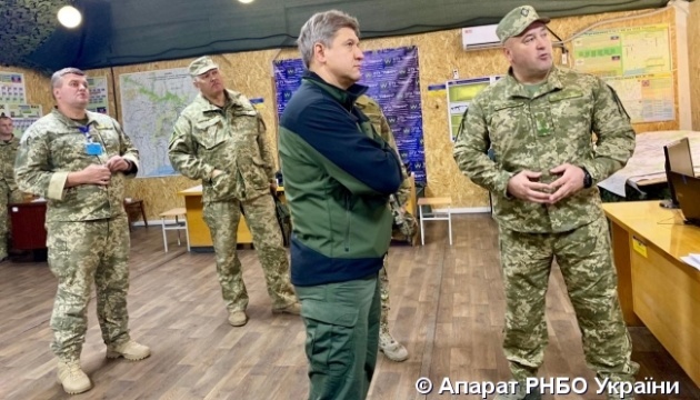 Nsdc Secretary Danyliuk Visits Jfo Area. Photos