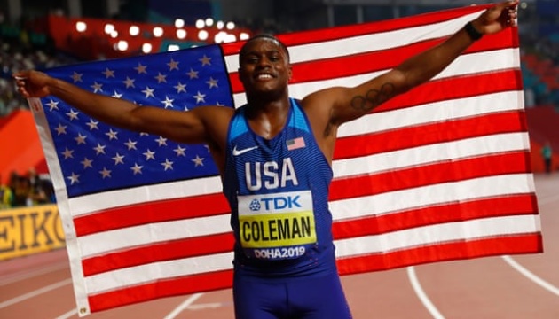 Американець Коулмен виграв 100-метрівку на ЧС з легкої атлетики