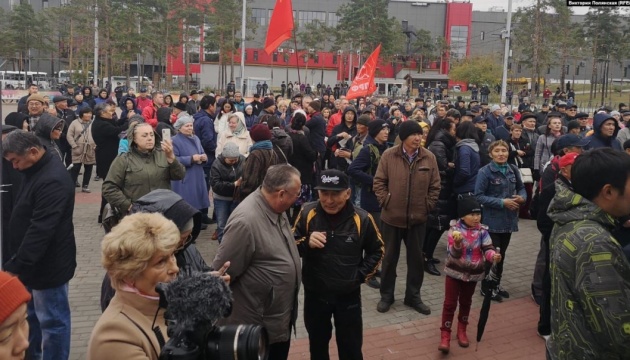 Мітинг на підтримку політв'язнів зібрав у російському Улан-Уде 600 осіб
