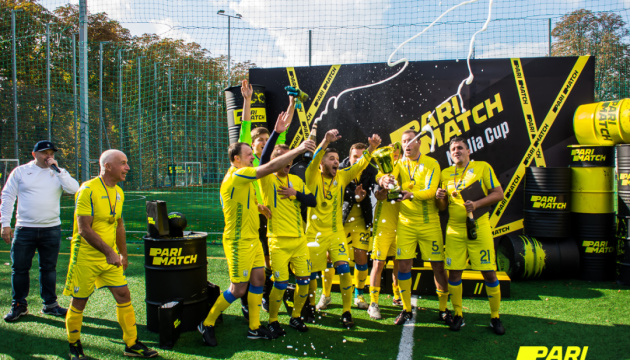 У Києві відбувся турнір з міні-футболу серед журналістів Parimatch media cup