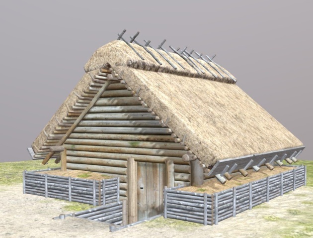 Реконструкція житла ІХ-Х століть