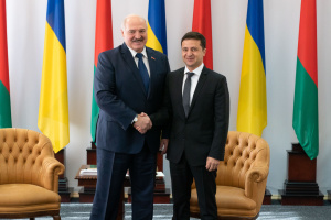 Zelensky, Lukashenko meet in Zhytomyr