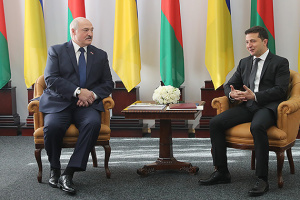 Zelensky y Lukashenko se reúnen en Zhytómyr