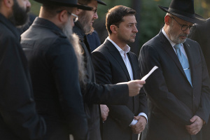 Zelensky commemorates Babi Yar massacre victims