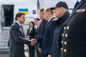 Präsident Selenskyj besucht Odesa