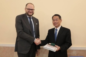 Minister Borodiansky, Japanese ambassador discuss preparations for 2020 Summer Olympics
