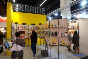 Nationalstand der Ukraine auf der Frankfurter Buchmesse eröffnet