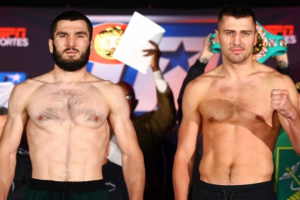 Boxen: Kampf Gvozdyk – Beterbiev: Wiegen und Duell der Blicke