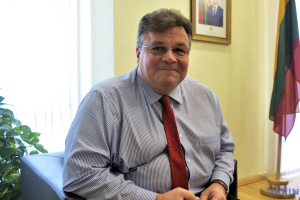 Лінас Лінкявічюс, міністр закордонних справ Литви