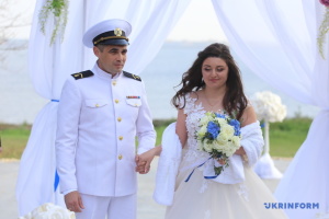 Freigelassener Marinesoldat Bespaltschenko feierte am Wochenende Hochzeit