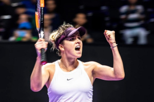 Tennis: Svitolina wurde Autorin des besten Schlags des Tages beim WTA-Finale