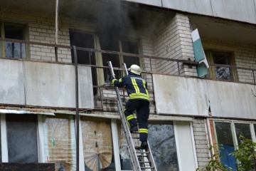 À Dnipro, un incendie s'est déclaré dans une maison de retraite