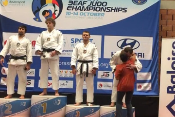 Житомирський спортсмен-дефлімпієць переміг на чемпіонаті Європи з дзюдо