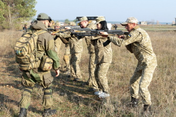 На Харківщині пройшли навчання резервістів