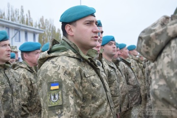 На Одещину з Донбасу повернувся підрозділ морпіхів