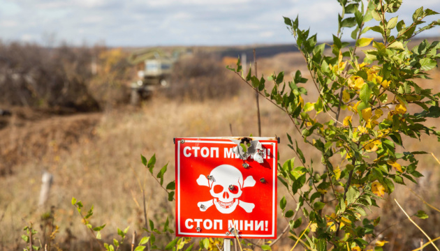 About 160,000 sq km in Ukraine need to be inspected for explosives