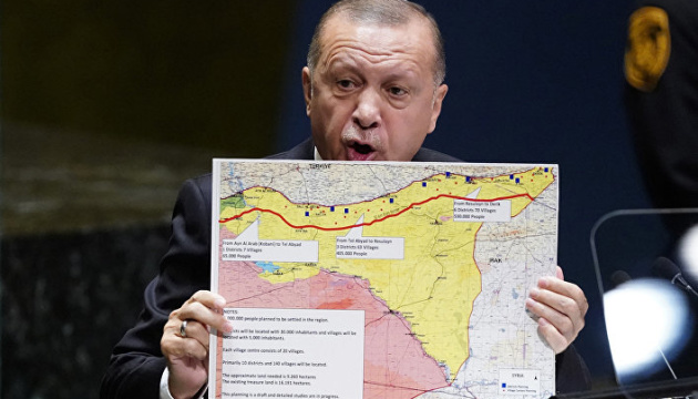 Ердоган запевнив, що Туреччина не претендує на землі Сирії
