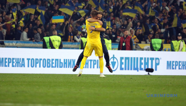 サッカー ウクライナ代表 ポルトガルに勝利 欧州選手権本大会出場決定 ユーロ