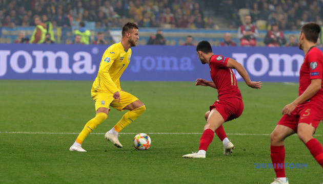 УЄФА назвав фінт Ярмоленка в матчі з Португалією кращим моментом дня