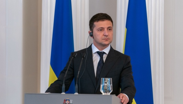 Zelensky sees no need to link Donbas and gas issues