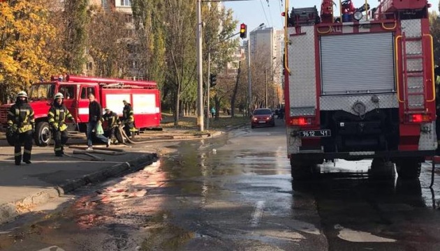 У Києві на Виноградарі на ходу загорівся тролейбус