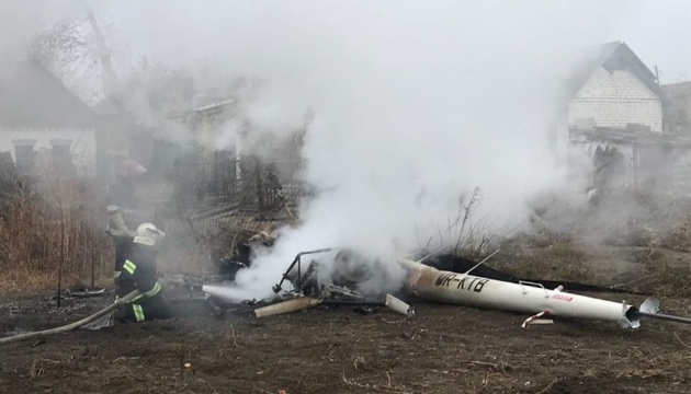 На Полтавщині впав вертоліт, є загиблий