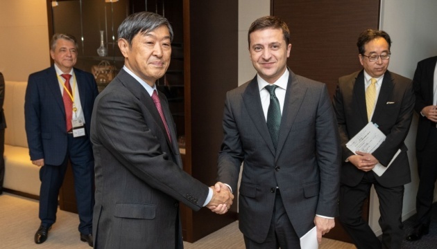 Zelensky y el presidente de JICA discuten perspectivas para una mayor cooperación