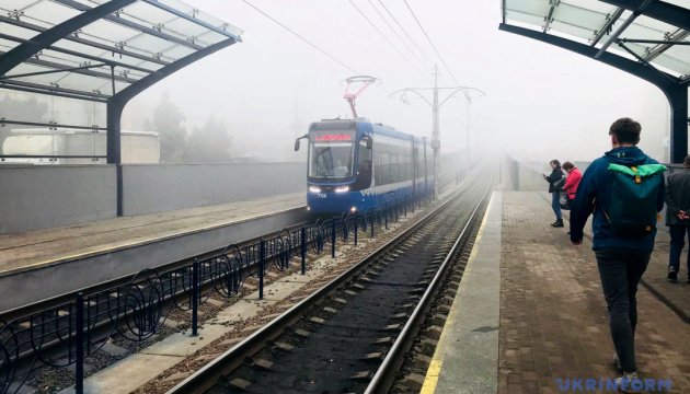 Строительство линии скоростного трамвая до центра Киева может начаться в 2022 году