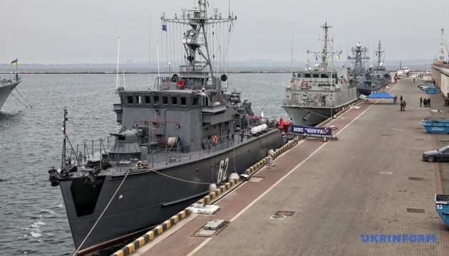 Vier NATO-Schiffe in Odessa
