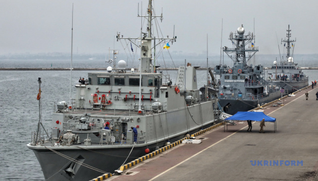 Four NATO ships arrive in Odesa
