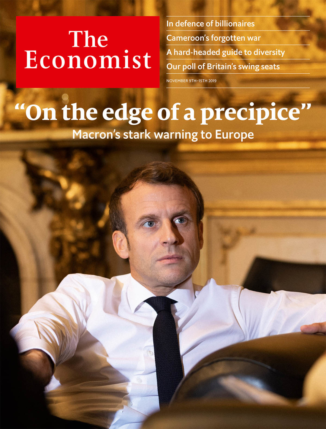 Президент Франції дав інтерв'ю журналу The Economist