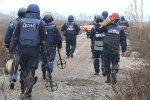 Le processus de déminage commence aux abords de Bohdanivka et Petrivske