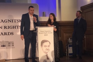 Oleh Senzow mit Magnitski-Preis geehrt