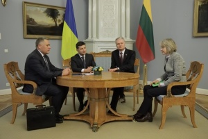 Zelensky entame sa visite en Lituanie, où il discutera du sommet en format Normandie, de l'intégration européenne et des réformes